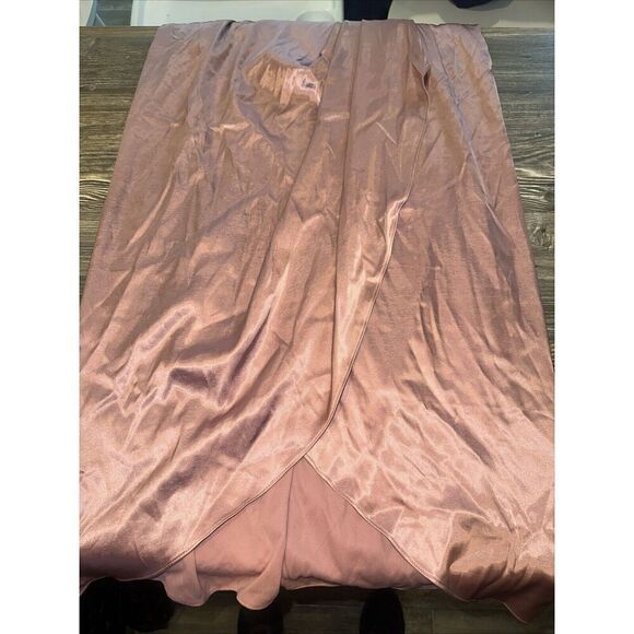 After Six Dress NWT Style 6829 Size 16-R Desert Rose Halter Midi. NWOT. 14 - Picture 4 of 11